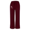thumbnail image 4 of FhsagQ Female Women's Pants Summer Dressy Women Leisure Printing High Waisted Wide Leg Pants Fashion Drawstring Elastic Trousers Comfy Straight Leg Long Pants with Pockets Shorts Womens Pack L, 4 of 6