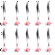 thumbnail image 2 of 10 Piezas 7g Spinner Spoon Trucha Señuelo de Pesca Cebo Duro Lentejuelas Ruido Paillette Cebo Artificial Pequeño Duro Lentejuelas Spinner, 2 of 5
