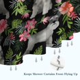 thumbnail image 6 of Schnauzer with Pioneer Flower Shower Curtain 36"x72" ,Bathroom Decorative Shower Curtains Set with 12 Hooks,Modern Waterproof Washable Shower Curtain, 6 of 6
