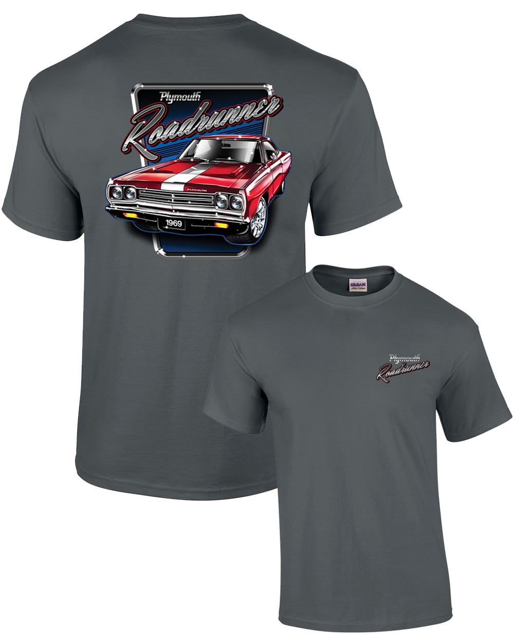 Trenz Shirt Company - Plymouth Roadrunner 1969 Car Adult Tee Shirt ...