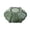 green, variant on Multifunctional Outdoor Mosquitoes Repellents Box User Friendly Secure Scent Holder Plastic Texture Suitable for Campers