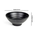 thumbnail image 3 of ASIAN HOME 60 Ounce Large Melamine Japanese Ramen Noodle Soup Bowl Hard Plastic Dishware for Udon Soba Pho Asian Noodles - 8.66" x 4.33" (4 Bowls), 3 of 3