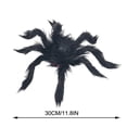 thumbnail image 3 of Halloween Giant Spider, 1 FT Large Foldable Spider Fake Hairy Spider Scary Decorations Halloween Spider Outdoor Yard,Halloween Decorations, 3 of 8