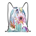 thumbnail image 1 of Fotbe Cactus Bolsa Mochila con Cordón Estampada, Bolsa de Gimnasio Deportiva, Bolsa Cinch, Bolsa con Cordón para Hombres y Mujeres-Medium, 1 of 6