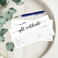 thumbnail image 4 of Set of 25 Blank Gift Certificates with Envelopes - Black and White - For Personal Or Business - 3.75 X 7.5”, 4 of 8