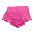 thumbnail image 4 of Arlun Running Shorts for Women Quick Dry Athletic Sports Shorts Lightweight Active Workout Gym Shorts with Zip Pocket Ladies Solid Color Loungewear Pants Red M, 4 of 4