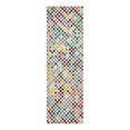thumbnail image 3 of Unique Loom Chromatic Collection Area Rug - Palm Bay (2' 2" x 6' 7" Runner Multi/Black), 3 of 7