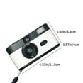 thumbnail image 3 of Kchsji Half Frame 35mm Retro Film Camera, Reusable Analog Camera, Easy to Use with Built-In Flash, for Beginners, Photography Enthusiasts, and Creative Photography, Outdoor and Indoor Use, 3 of 7