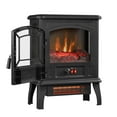 thumbnail image 4 of ClassicFlame 17.5"W Infrared Quartz Electric Stove Heater, Black, 4 of 11