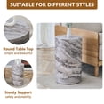 thumbnail image 6 of Tcbosik 12 inch Round Side Table, Modern End Table, Night Stand for Small Space, Living Room, Bedroom, Gray, 6 of 7