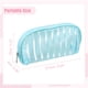 thumbnail image 2 of Bolsa de Maquillaje Transparente Unique Bargains Neceser Organizador para Viajes PVC Azul, 2 of 7