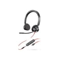 thumbnail image 1 of Poly Blackwire 3325 - 3300 Series - headset - on-ear - wired - USB, 3.5 mm jack, 1 of 3