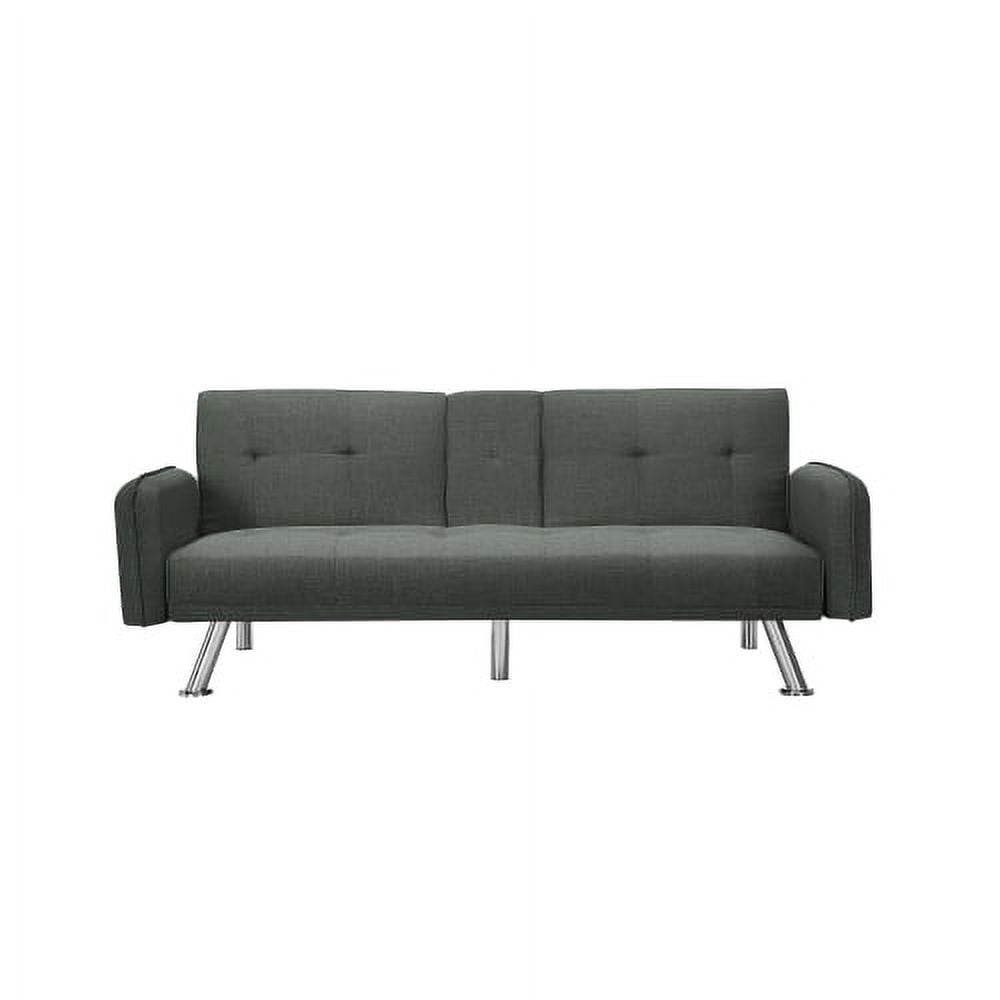 Private Jungle Convertible Sofa Bed Adjustable Couch Sleeper Home Recliner Reversible Loveseat Folding Sleeper Sofa,Dark Grey Private Jungle Convertible Sofa Bed Adjustable Couch Sleeper Home Recliner Reversible Loveseat Folding Sleeper Sofa,Dark Grey
