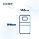 thumbnail image 5 of Colchón en caja Nimbuzzz Individual Memory Foam, 5 of 5