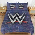 thumbnail image 6 of WWE Duvet Cover Set 3-Piece Bedding Set Soft Warm And Comfortable Soft Bed Set with 1 Duvet Cover And 2 Pillowcases for Bedroom All Season, 6 of 8