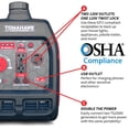 thumbnail image 3 of Tomahawk Power 3000 Watt Inverter Generator Super Quiet Portable Gas Power Professional Use, 3 of 7