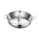 thumbnail image 2 of Olla Shabu Shabu de acero inoxidable con divisor, olla para cocinar, dividida 34 cm, 2 of 9
