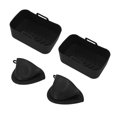 thumbnail image 5 of Fryer Silicone Pot2Set Rectangular Fryer Silicone Rectangular Fryer Silicone Basket Fryer Silicone Potfor Ninja D Foodi Q Masterfully Created, 5 of 5