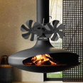 thumbnail image 4 of Ventilador de estufa 6 Ventilador de chimenea silencioso con calefacción Ventilador de estufa de distribución de calor para estufas de perfecl Ventilador de estufa de calor, 4 of 8