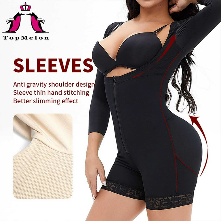 Generic Full Body Shaper Women Tummy Control Shapewear Bodysuit Black XL  2XL @ Best Price Online