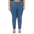 thumbnail image 1 of Pantalón Skinny Britos Jeans Mujer Curvy Azul 501661, 1 of 5