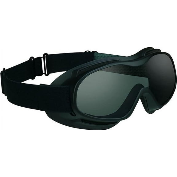 Motorcycle Goggles Over Glasses with Safety Polycarbonate Lenses. Free Extra Large Microfiber Cleaning Case Included
