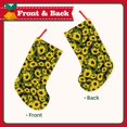 thumbnail image 6 of Zufioo Sunflowers In Vintage for 18-inch Stitching Christmas Stockings, Suitable for Christmas, Christmas Trees, Indoor and Outdoor Holiday Decorations-Short plush, 6 of 7