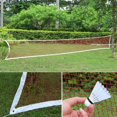 thumbnail image 4 of Garosa Outdoor Professional Training Square Sports Standard Badminton Tennis Net Mesh, Professional Badminton Net, Tennis Net, 4 of 8