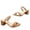 Brown, variant on Women's New Roman Sandals With Medium Heel Open Toe Chunky Heel Flip-flops Summer Sandals Black 40
