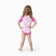 thumbnail image 4 of Disney Princess Toddler Girls Swimsuit Belle Rash Guard 2 Pieces Set Sizes 2-6, 4 of 8