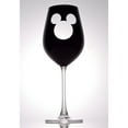 thumbnail image 3 of Disney Luxury Mickey Mouse Crystal Stemmed White Wine Glass - 16 oz - Set of 2, 3 of 5