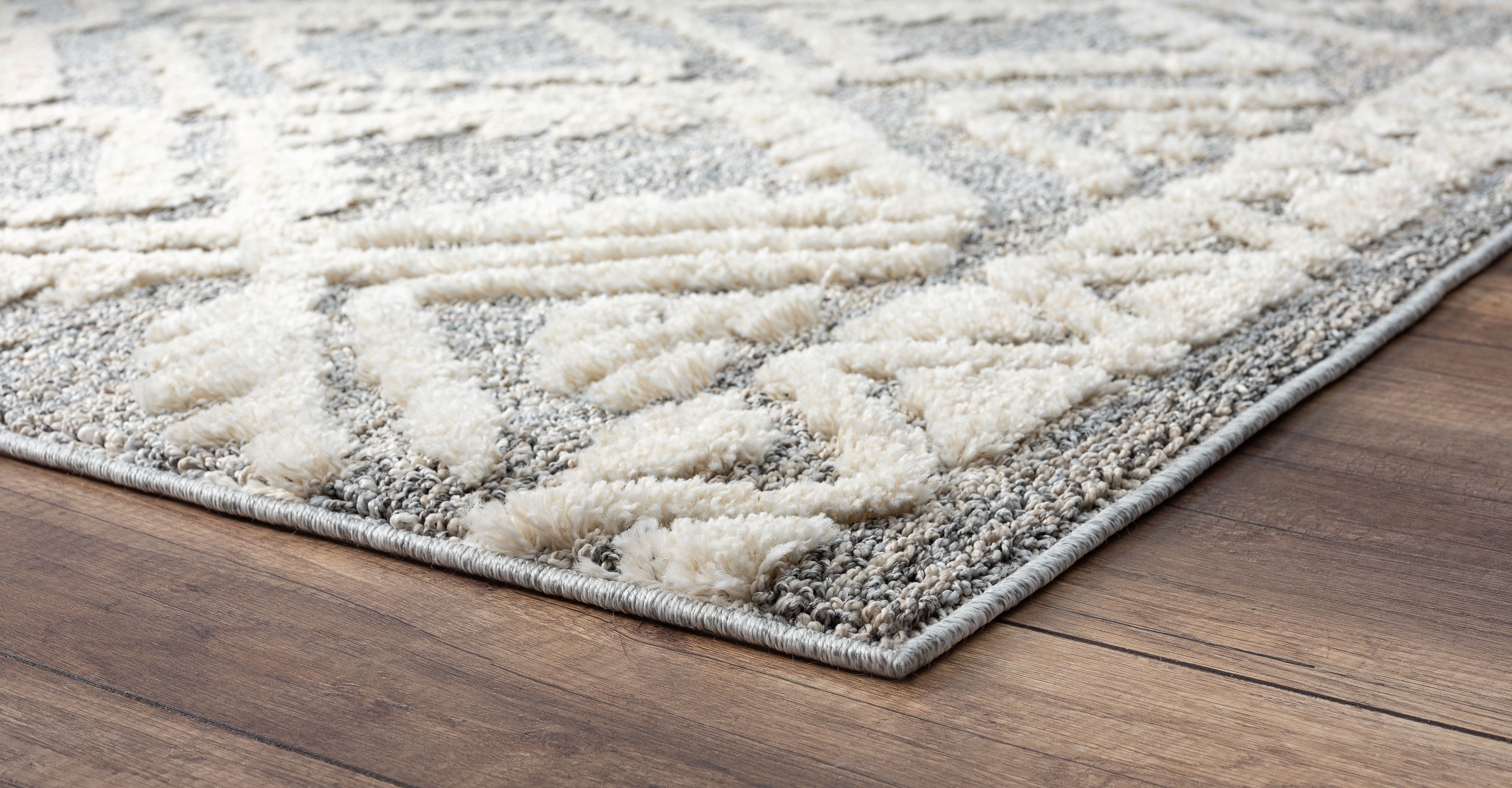 United Weavers Decorah Madison Modern Geometric Area Rug, Grey, 12'6" x 15'