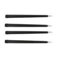 thumbnail image 2 of 4 Pcs LED Candles Smoke Free Flameless Safe Environmentally Friendly Warm Light Electric LED Taper Candle Black, 2 of 5