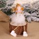 thumbnail image 4 of Yuarrent Muñecos de Ángel de Navidad, juguete de peluche, colgante colgante exquisito, Mini dibujos animados, decoración de Navidad, adorno de Kits de decoración para fiestas Yuarrent HA069661-00, 4 of 6