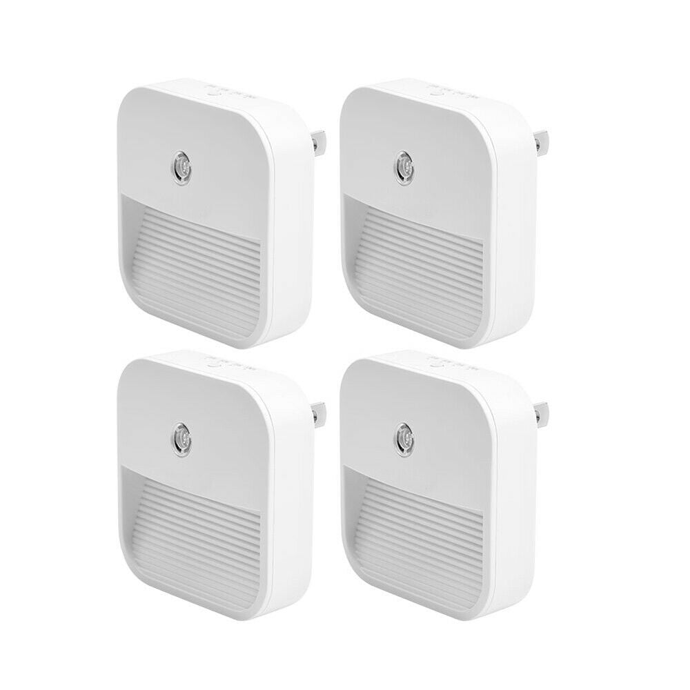 FungLam Automatic LED Plugin Night Lights Bedroom Hallway Kitchen