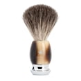 thumbnail image 1 of Brocha de afeitar MHLE VIVO Brown Horn Pure Badger - Brocha de afeitar de lujo para hombres Rich Lather, 1 of 5