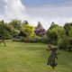 thumbnail image 4 of Elegante diseño de jardín, patio rústico, juego de jardín de conejito vertical en la naturaleza, regalo único para los amantes del jardín Style3 Soledad estacas de letrero de césped, 4 of 7