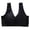 Black, variant on Women's Comfort Revolution Wireless Bra, Full-Coverage Wirefree T-Shirt Bra