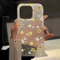 thumbnail image 2 of Luxury Flowers Case For iPhone 15 Pro Max Cases iPhone 11 14 Pro Max 12 13 Mini 16 Plus Cases Soft Matte Protective Covers Funda AQ26 For iPhone 16, 2 of 6
