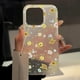 thumbnail image 2 of Funda de flores de lujo para iPhone 15 Pro Max Fundas para iPhone 11 14 Pro Max 12 13 Mini 16 Plus Fundas protectoras suaves mate Funda, 2 of 4