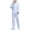 White, variant on GJSYRH Rain Jacket Pants Suits for Men Women Waterproof Lightweight Rain Gear Workwear White XL