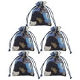 thumbnail image 1 of 5Pcs Jewelry Drawstring Bags Makeup Tool Bag Jewelry Gift Bags Small Drawstring Bags, 1 of 8