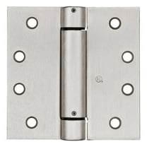 National Hardware N350-801 Spring Hinge, Cold Rolled Steel, Satin Nickel, 37 lb