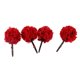 thumbnail image 5 of 50 piezas en forma de bola modelo árboles diseño tren paisaje paisaje escala 1: 150 N 3 cm rojo perfke Árboles modelo, 5 of 7