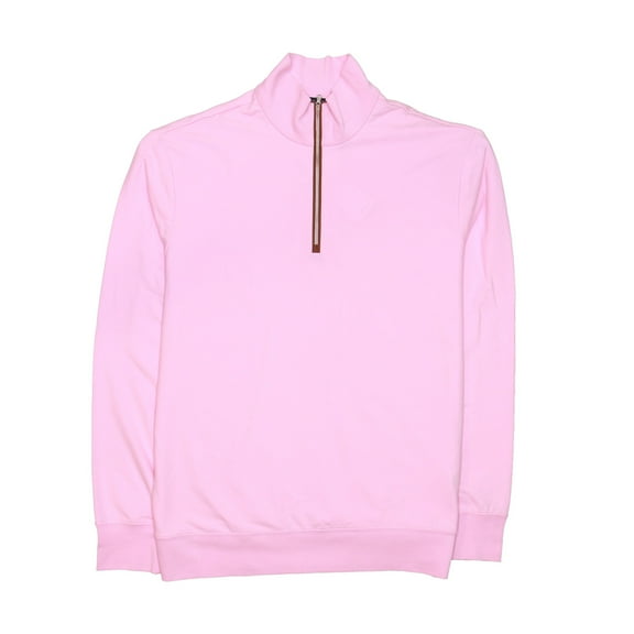 Polo Golf Ralph Lauren Men's Water Repellent Half Zip Sweatshirt (XLarge, Pink)