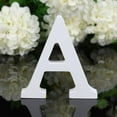 thumbnail image 3 of Fridja Wood Wooden Letters White Alphabet Wedding Birthday Party Home Decorations, 3 of 3