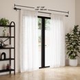 thumbnail image 4 of Umbra Adel 1" Window Curtain Rod 42-120" Black, 4 of 4