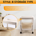 thumbnail image 5 of Movable Bookshelf Storage Rack Children'S Toy Storage Rack Multi-Layer Household Trolley B, 5 of 8