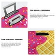 thumbnail image 5 of Haiem Red Ice Cream Luggage Cover Printed Suitcase Covers for Luggage Elastic Washable Suitcase Protector Fits 18-32 Inch Luggage-X-Large, 5 of 9