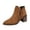 Camel, variant on Women's Ankle Boots, Classic Low Heeled Short Booties, Casual Comfortable Boots with Wide Widths Available